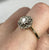 Diamond Illusion Cluster Ring 9ct 9k Yellow Gold  - Size O