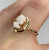 Cameo Oval Ring 9ct 9k Yellow Gold - Size P 1/2