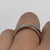 Diamond .08ct Crossover Band Ring 9ct 9k White Gold - Size L