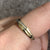 Diamond Crossover Twist Stacking Band Ring 9ct 9k Yellow Gold  - Size O