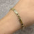 Dolphin Two Tone Gold Bracelet 18ct 18k 750 Yellow White Gold - 7.5" Inches