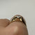 Solitaire .15ct Diamond Gypsy Ring 9ct 9k Yellow Gold - Size O