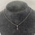 Pink Sapphire & Diamond Pendant 9ct 9k White Gold