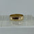 Engraved Trim Band Ring 9ct 9k Yellow Gold  - Size K