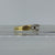 Retro Unique Diamond .15ct Solitaire Ring 18ct 18k Yellow Gold - Size L