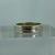 Two Tone Diamond Band Ring 9ct 9k Yellow White Gold  - Size R