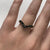 Sapphire Wishbone Ring 9ct 9k Yellow Gold - Size K 1/2