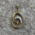 Diamond Swirl Ornate Pendant 9ct 9k Yellow Gold