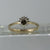 Diamond Cluster Ring 9ct 9k Yellow Gold  - Size N