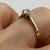 Diamond .13ct Solitaire Ring 9ct 9k Yellow Gold - Size J 1/2