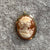 Carved Cameo Pendant And Brooch 9ct 9k Yellow Gold