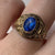 Bloomfield Hills Andover 1977 American College Ring 10k Yellow Gold  - Size J