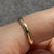 Wedding Band 2.3mm Ring 9ct 9k Yellow Gold - Size Q