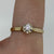 Diamond Solitaire .13ct Ring Yellow Gold 9ct 9k - Size O