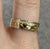 Claddagh Engraved Band Ring 9ct 9k Yellow Gold - Size P