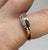 Diamond Rose Gold Bypass Pave Set Band Ring  9ct 9k Rose Gold - Size P