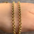 Belcher Chain Necklace 9ct 9k Yellow Gold - 25" Inches