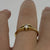 Diamond .17ct Solitaire Ring 18ct 18k Yellow Gold - Size M