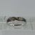 Diamond Crossover Twist Channel Set Ring 9ct 9k White Gold - Size O