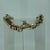 Stars & Bars Belcher Engraved Chunky Bracelet 9ct 9k Yellow Gold - 8" Inches