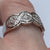 Diamond 0.10ct Ornate Quilt Style Band Ring 9ct 9k White Gold  - Size N