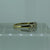 Diamond Illusion Set Half Eternity Ring 9ct 9k Yellow Gold  - Size M