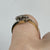 Antique Diamond Twist Platinum Set Ring 18ct 18k Yellow Gold - Size H