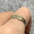 Fancy Detailed Buckle Belt Ring 9ct 9k Yellow Gold - Size M 1/2