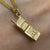 Mobile Cell Phone Charm Pendant 9ct 9k Yellow Gold