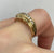 Diamond Channel Set Heart Cut Out Band Ring 18ct 18k Yellow Gold  - Size N