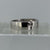 Channel Set Diamond .20ct Band Ring 9ct 9k White Gold - Size O