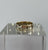 Two Tone Band Ring 9ct 9k Yellow Gold - Size S