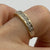 Diamond .10ct Half Eternity Band Ring 9ct 9k Yellow Gold - Size L