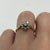 Diamond Daisy Flower Cluster Ring 18ct 18k Yellow Gold - Size L