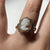 Cameo Open Shoulders Ring 9ct 9k Yellow Gold - Size M