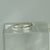 Pearl & CZ Dainty Ring 9ct 9k Yellow Gold  - Size N 1/2