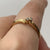 Diamond Two Stone Toi Et Moi Ring 18ct 18k Yellow Gold - Size N 1/2