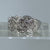 Diamond 0.10ct Ornate Quilt Style Band Ring 9ct 9k White Gold  - Size N