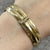 Antique 1920s Bangle Bracelet 9ct 9k Yellow Gold