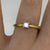 Diamond .25ct Princess Solitaire Engagement Ring 18ct Yellow Gold - Size N 1/2