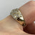 Diamond Pave Set Decorative Band Ring 9ct 9k Yellow Gold  - Size O