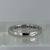 Diamond .25ct Channel Set Half Eternity Bridal Ring 18ct 18k White Gold - Size K