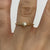 Diamond .15ct Solitaire Ring 9ct 9k Yellow Gold - Size L