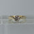 Diamond Solitaire .25ct Engagement Ring 9ct 9k Yellow Gold  - Size I 1/2