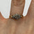 Diamond Cluster Accent Ring 9ct 9k Yellow Gold - Size L