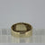 Diamond Signet Ring With Link Shoulders 9ct 9k Yellow Gold - Size L 1/2