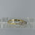 Old Cut Light Yellow Diamond Trilogy Ring 18ct 18k Yellow Gold - Size P