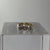 Diamond Trilogy Illusion Set Ring 9ct 9k Yellow Gold - Size N