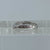 Diamond Wave Band Ring 9ct 9k White Gold  - Size K