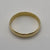 Wedding Band Ring 4mm 18ct 18k Yellow Gold - Size U